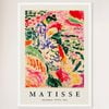 Galrie La Japonaise by Henri Matisse Framed Art Print for Elegant Home Decor, White Frame, A1 60 x 84cm (23 x 33inch)