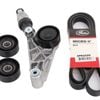 Drive Belt Tensioner and Pulley Kit For Jeep Wrangler JK JL 3.6L ERB 2012-Onward