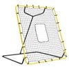 Vevor 121.92x137.16cm Baseball And Softball Rebounder Net yellow and black for PitchBack Adjustable Angles