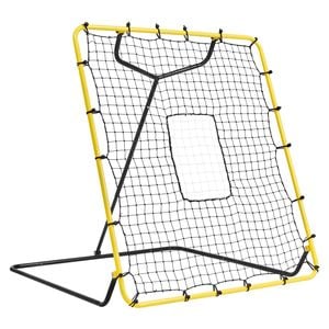 Vevor 121.92x137.16cm Baseball And Softball Rebounder Net yellow and black for PitchBack Adjustable Angles