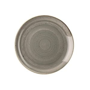 Churchill Coupe Plate Stonecast Grey 288mm 12 Pack