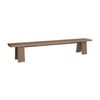 Aldan 220cm Outdoor Timber Dining Bench Seat