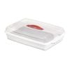 Curver Butler Party Box Food Storage Container Internal Tray White 450mm Airtight Bpa Free Dishwasher Safe