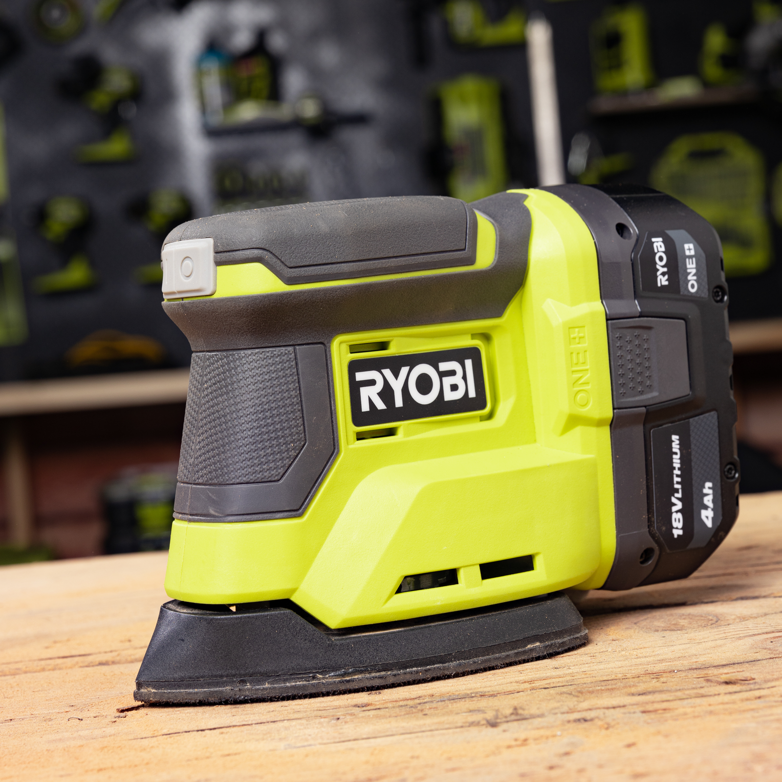 RYOBI 18V ONE Palm Sander Kit Bunnings Australia