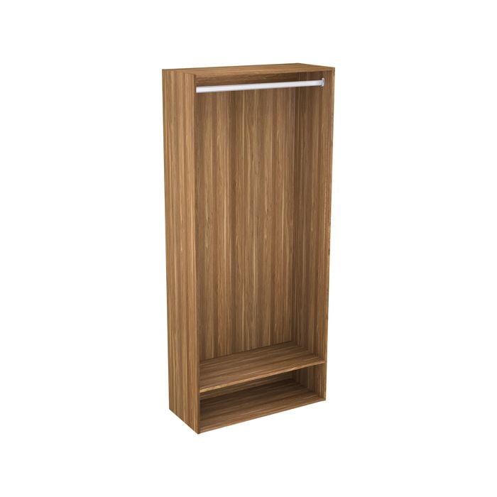 Lugna 2048 x 900 x 380mm Cove Single Hangrail Storage Cabinet