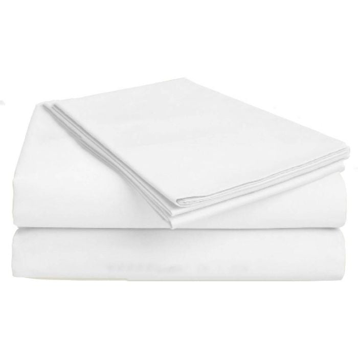 Luxury Living 1100TC Cotton Rich Sheet Set White King