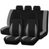 Catzon Car Seat Covers Soft Sponge Easy Install Sedan Truck Suv-grey