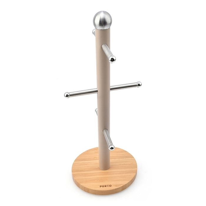 Porto Zest Iron 35cm Mug Tree Cup Holder/Organiser Rack