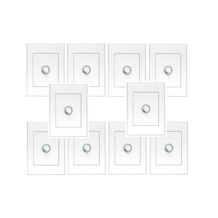HPM VIVO 1 Gang Wall Switch 10PK