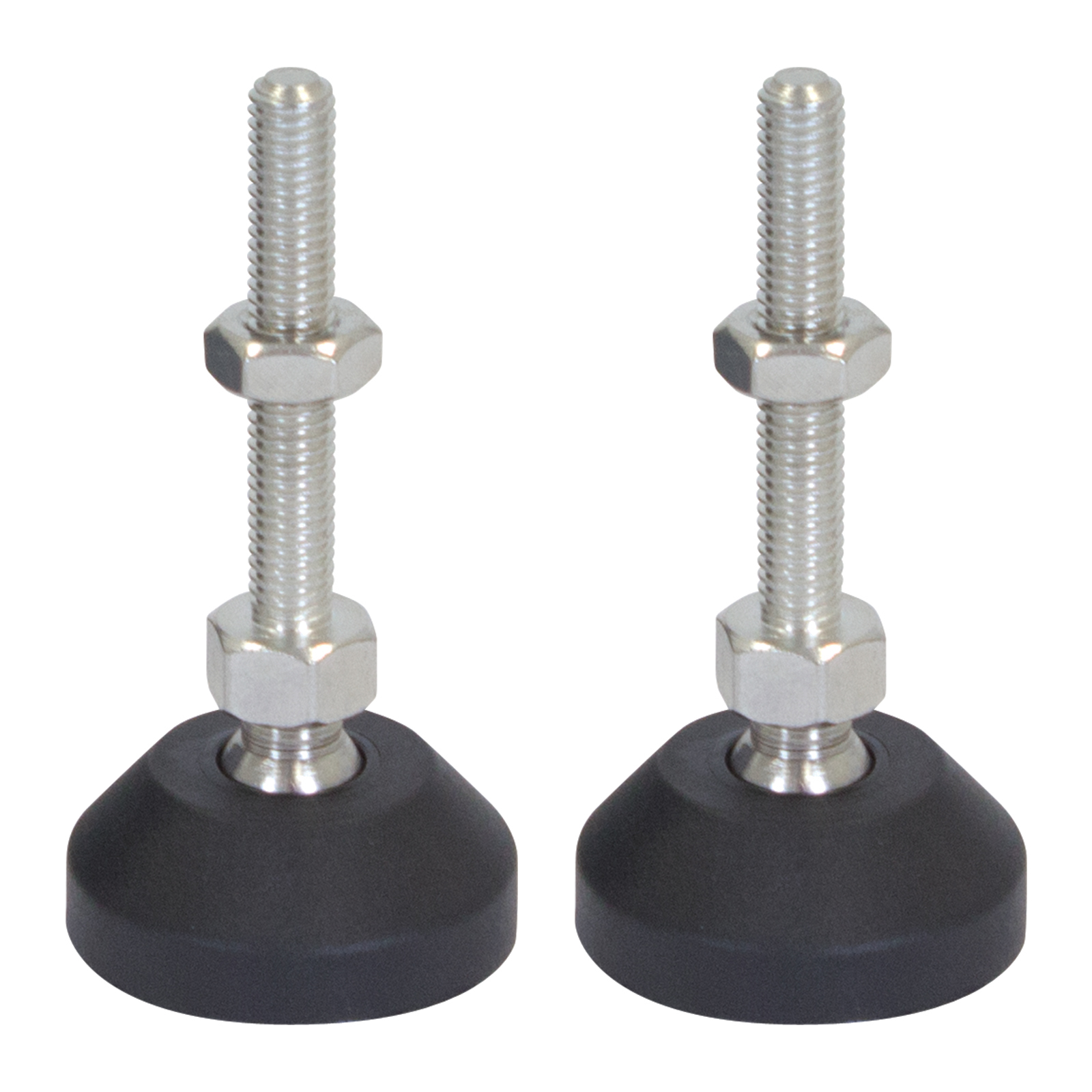 Richmond 40mm x M8 Ball Jointed Levelling Foot - 2 Pack