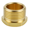 Kinetic - 20mm Brass Threaded Hex Plug LF
