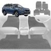 6D Diamond Car Floor Mats for Subaru Forester 2008-2012-Full Set-Grey-Outback GT