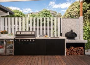 An image of an outdoor kitchen.