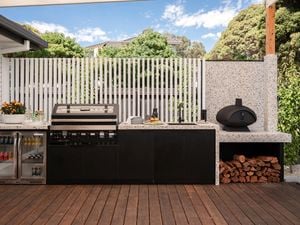 An image of an outdoor kitchen.