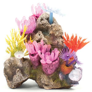 Kazoo Soft Coral Garden W/rock (18799)