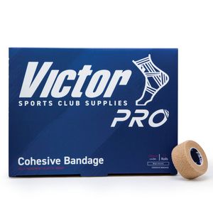 Cohesive Bandage - Self-adherent Elastic Wrap for Support - Beige 50mm x 4.5m - Box of 12