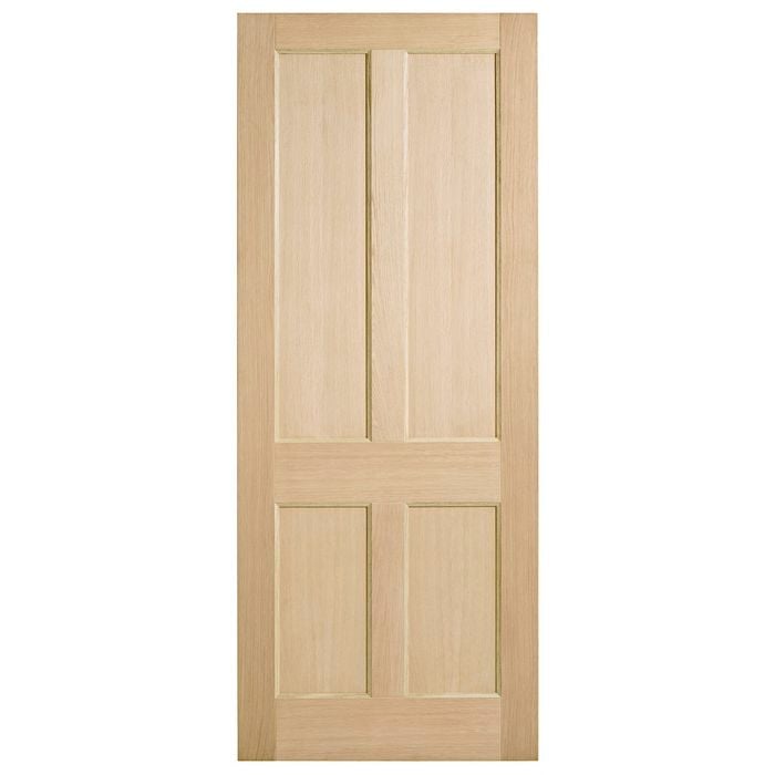 Corinthian 2040 x 820 x 40mm Entrance Door Blonde Oak AWO7