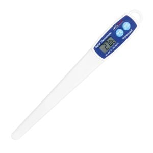 Hygiplas Digital Water Resistant Probe Thermometer -50 To 200°c 15x200mm Food Safety Kitchen Cooking Monitoring