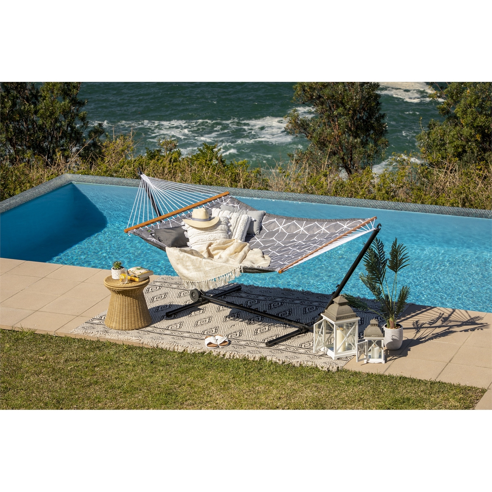 Double hammock bunnings sales