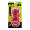 Ryobi 2.4mm Pre Cut Spools - 5 Pack