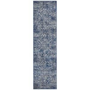 Sense 253 Navy 500X80Cm Rug