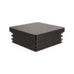 ProtectorAl 50 x 50mm Black Plastic Fence Post Cap