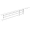 Flexi Storage Home Solutions 350-550 x 20 x 70mm White Extendable Valet Rod