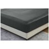 Grosvenor House 500TC Egyptian Cotton Fitted Bed Sheet Only Long Single Charcoal
