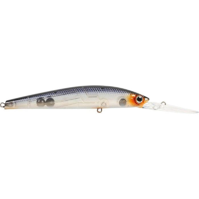 Atomic Hardz Slim Twitcher 125mm Deep Hard Body Fishing Lure Rusty Phanton