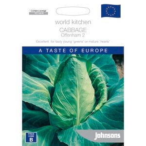 Johnsons World Kitchen Cabbage Offenham 2 Seeds