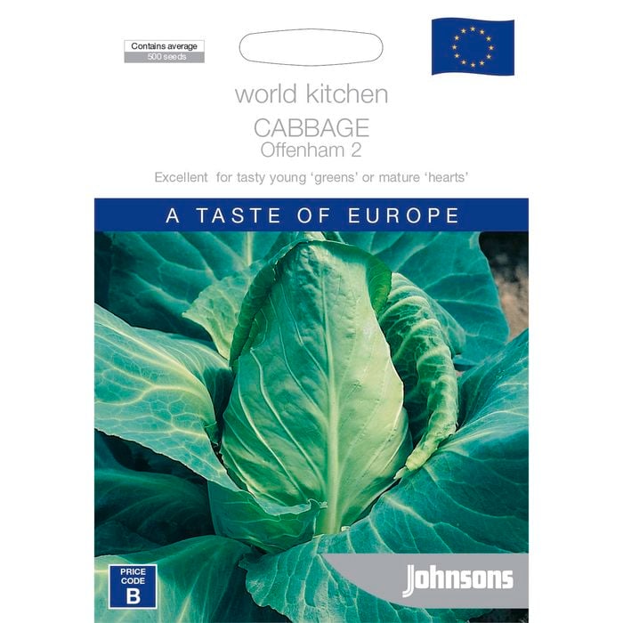 Johnsons World Kitchen Cabbage Offenham 2 Seeds