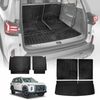 Boot Liners Set For Ldv D90 2025-onwards All Weather Heavy Duty Car Trunk Back Seat Protector Kick Mats 3 Pcs Version Cargo