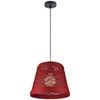 Red Sorrento 30CM Bamboo Pendant