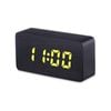 Todo Led Digital Clock 3 Alarm 115 Colour Display - Black