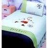 Kidz & More Football Lover Embroidered Quilt Cover Set Single