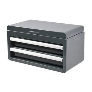 Craftright Grey 2 Drawer Mini Tool Chest