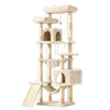 BEASTIE Cat Tree Scratcher Tower Beige 180cm