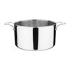 Vogue Stew Pan Stainless Steel & Aluminium Tri-wall Induction Compatible 280mm 9.5ltr Commercial Kitchen Cookware