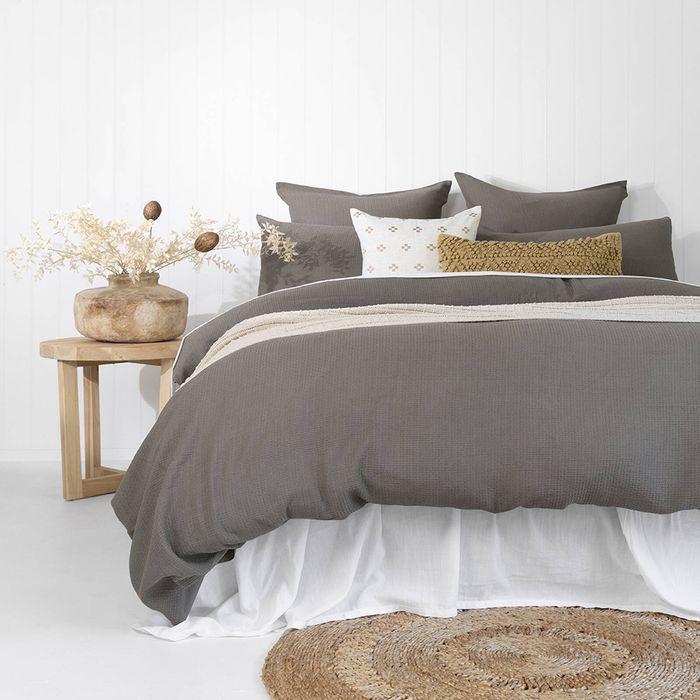 Bambury King Bed Quilt Cover Set Boyd Soft Touch Woven Home Decor Bedding