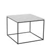 Modern Furniture LUCIO Marble Coffee Table 60cm - White