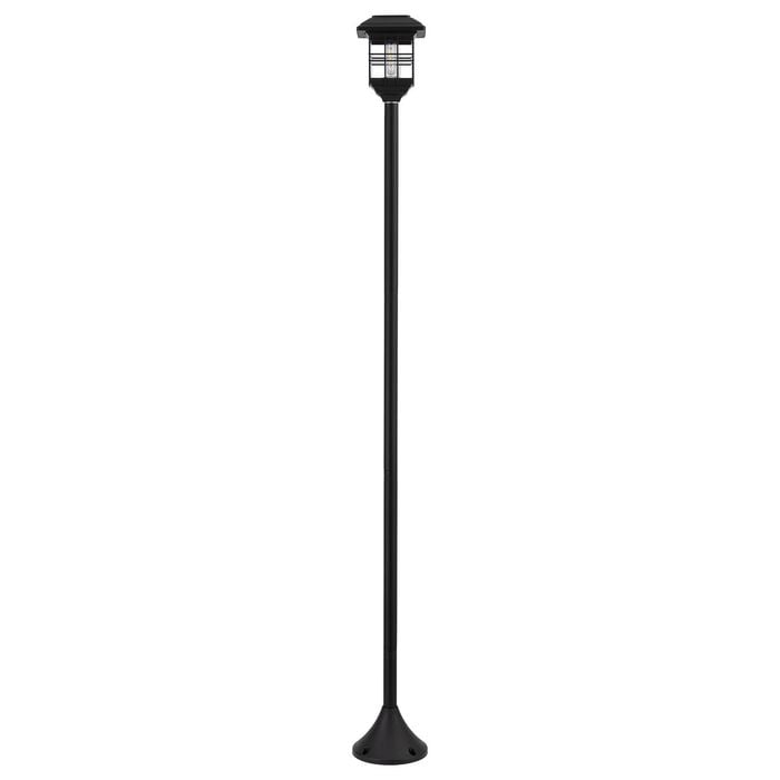 Arlec 1.6m 15lm Stainless Steel Solar Post Light