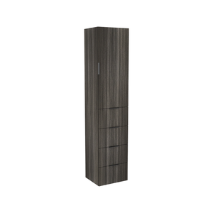 Lugna 2048 x 450 x 380mm Storm 3 Shelf 4 Drawers Right Hinged Door Storage Cabinet