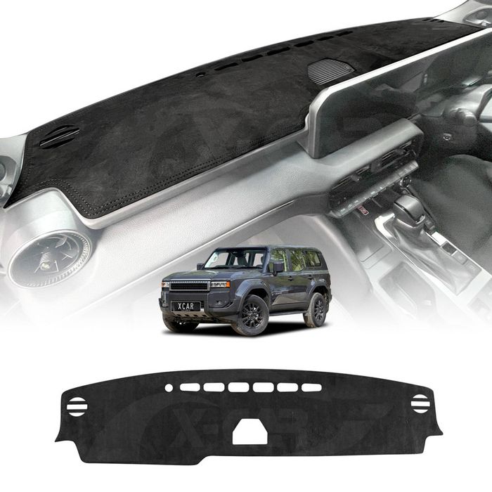 Dash Mat for Toyota Prado 250 Series Without HUD 2024-Onwards Non-Slip Microfiber Pad Cover