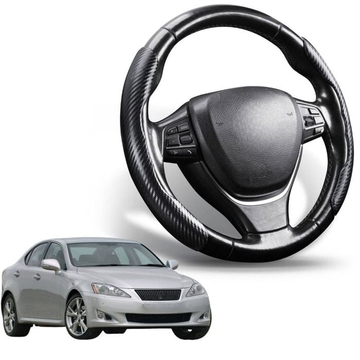 Segmented Steering Wheel Cover for Lexus IS 2005 - 2013 10R, 30R, 20R, 21R