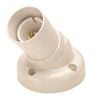 HPM Lamp Holder with Adjustable Angle - White