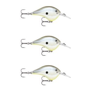 3x Rapala Dives to 8ft 5cm Crankbait Fishing Lures - Disco Shad
