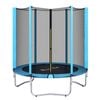 Everfit Trampoline 6FT Kids Trampolines Safety Net Pad Round Blue