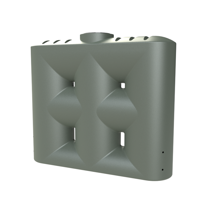 Melro Tanks 2000L Rivergum Slimline 2030 Poly Water Tank