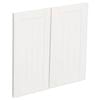 Kaboodle 600mm Macaroon Country Rangehood Doors - 2 Pack
