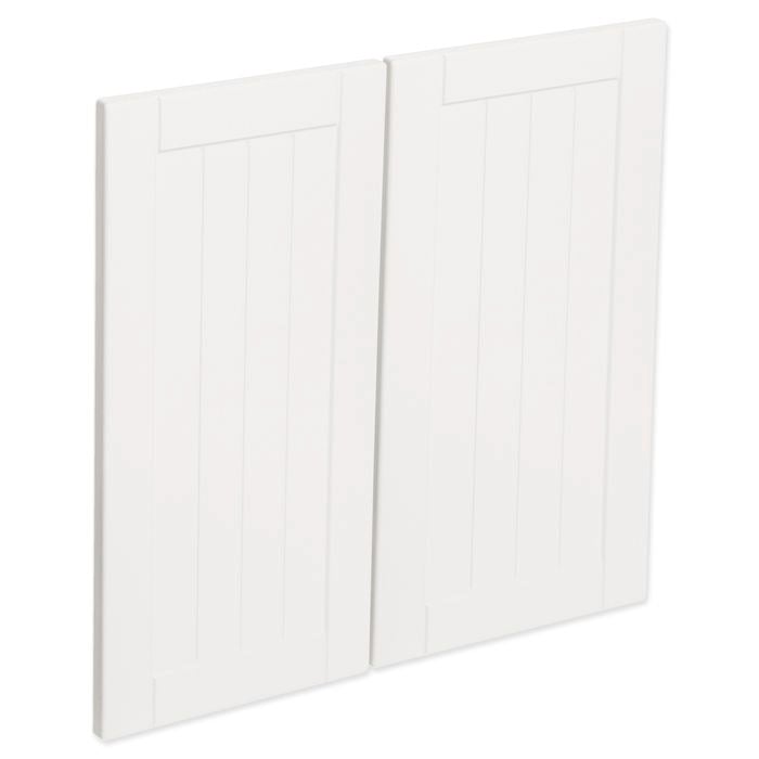 Kaboodle 600mm Macaroon Country Rangehood Doors - 2 Pack